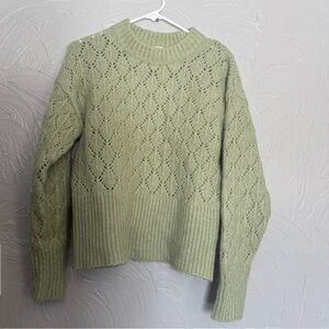 Women’s small A New Day Green Knit Sweater
